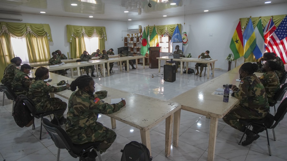 Women, Peace, and Security Engagement with the Armed Forces of Liberia 2021