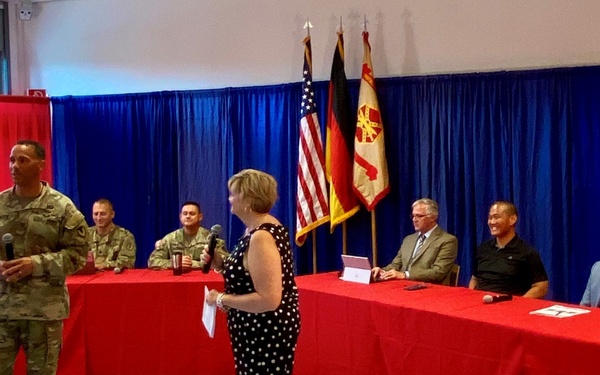 Wiesbaden Garrison holds quarterly town hall