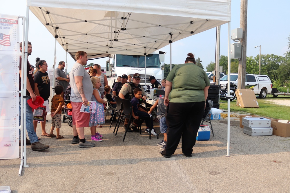 Fort McCoy police, fire personnel support 2021 Monroe County National Night Out