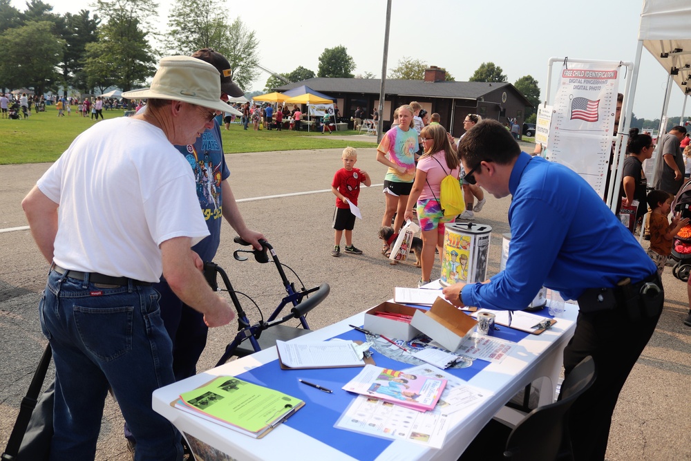 Fort McCoy police, fire personnel support 2021 Monroe County National Night Out