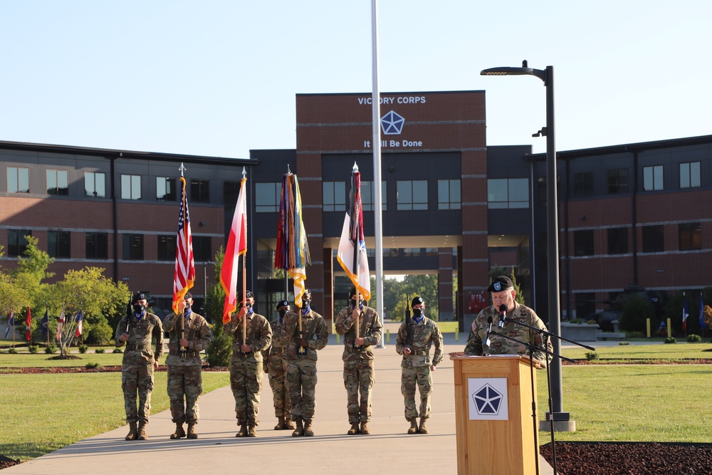 V Corps Strengthens Bond Between U.S. and Poland during Welcome Ceremony