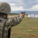 Maj. Nicole Dallocchio fires a Pistol Carpați Md. 1974