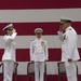 CAPT Hicks relieves CAPT Cole of command at NCDOC change of command