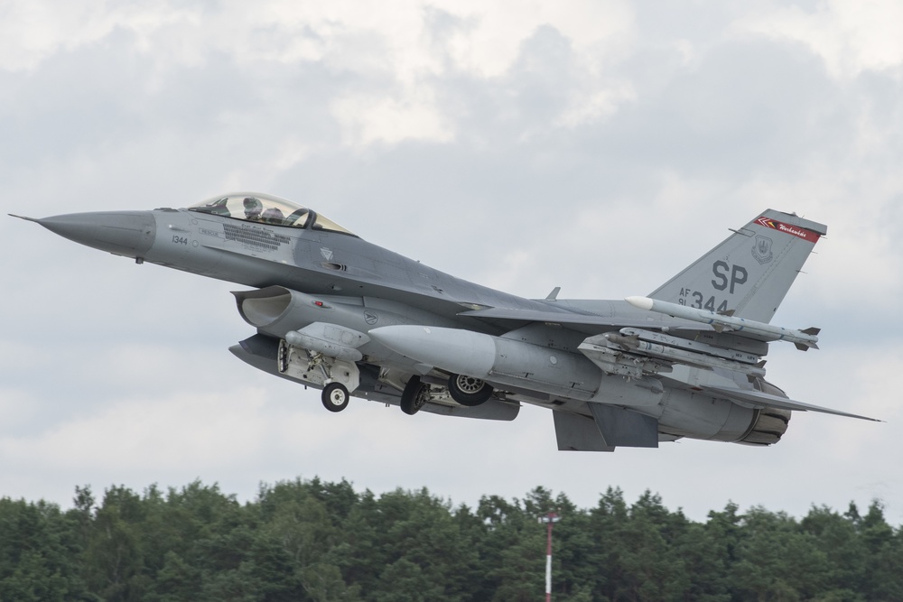 480th Expeditionary Fighter Squadron participates in Aviation Rotation 21.3