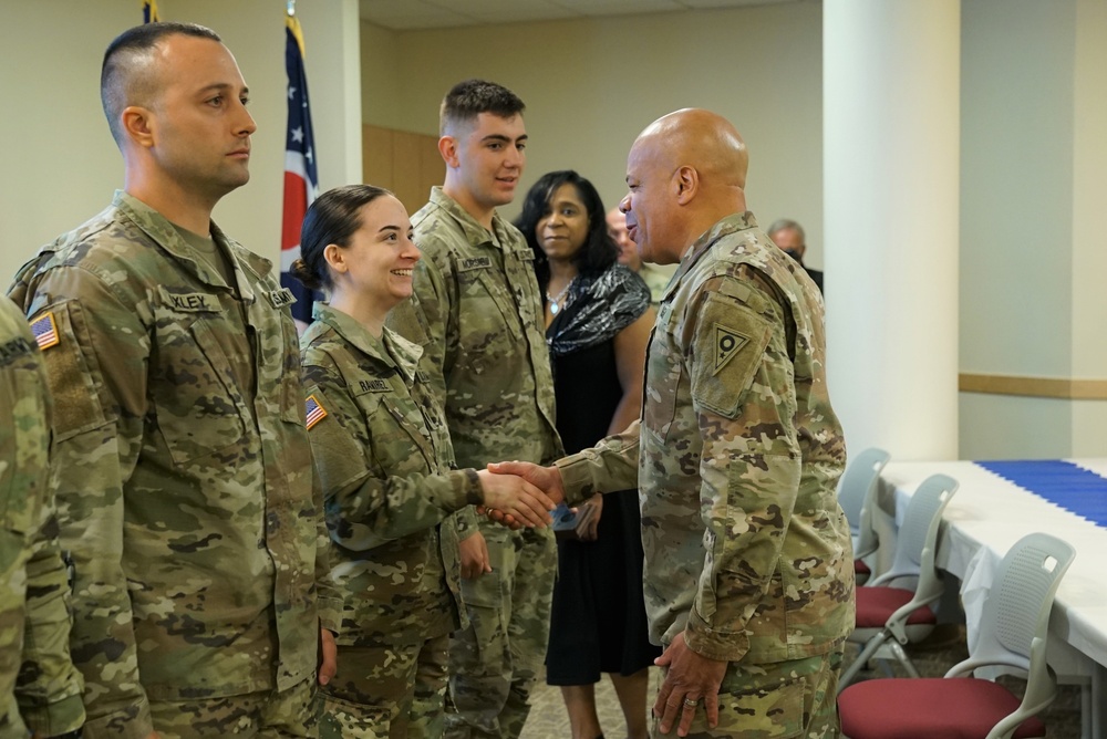 Guard members recognized for successful mission serving older Ohioans
