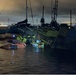 Coast Guard, partner agencies respond to capsized dredge barge Capt Leo II