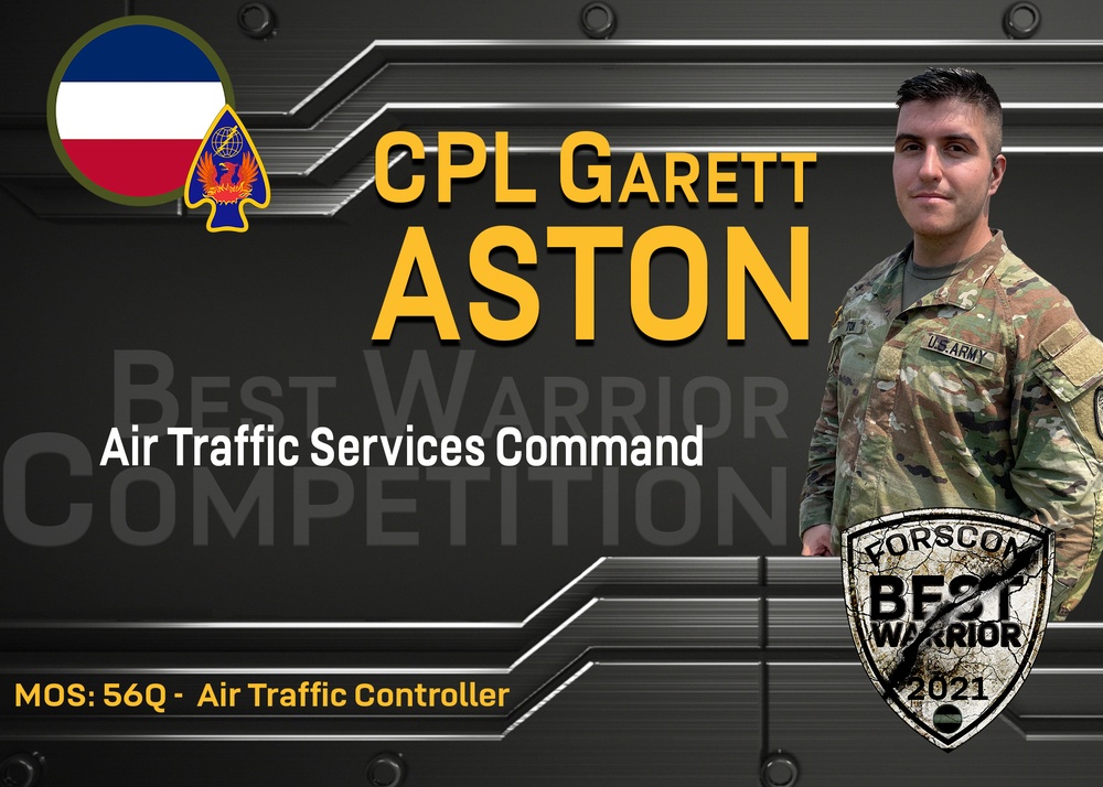 2021 FORSCOM Best Warrior Competition - CPL. Garett Aston, Air Traffic Services Command