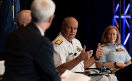 U.S. Navy Surgeon General Speaks at Sea-Air-Space 2021