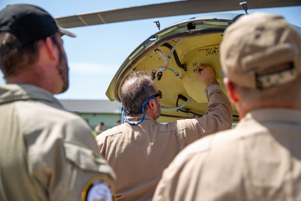 HH-60G Landing