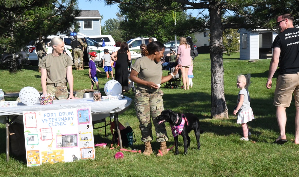 National Night Out promotes partnership between law enforcement and the Fort Drum community
