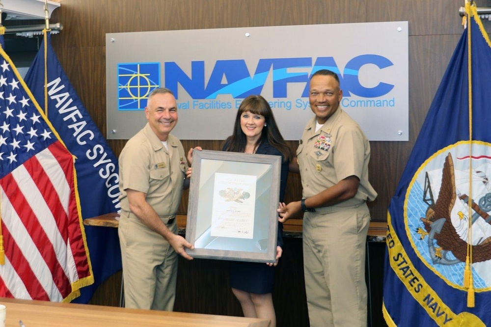 NAVFAC Executive Director named honorary Seabee for 'inspirational' support