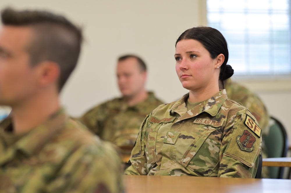 The 126th Security Forces Squadron and Force Support Squadron attend their annual training in San Luis Obispo, California.