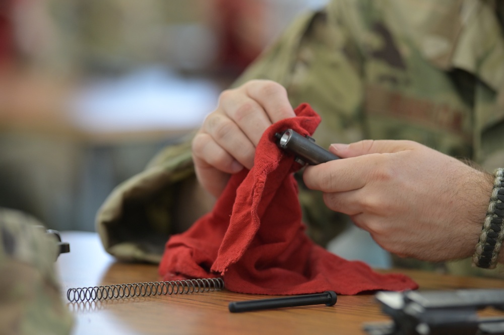 The 126th Security Forces Squadron and Force Support Squadron attend their annual training in San Luis Obispo, California.