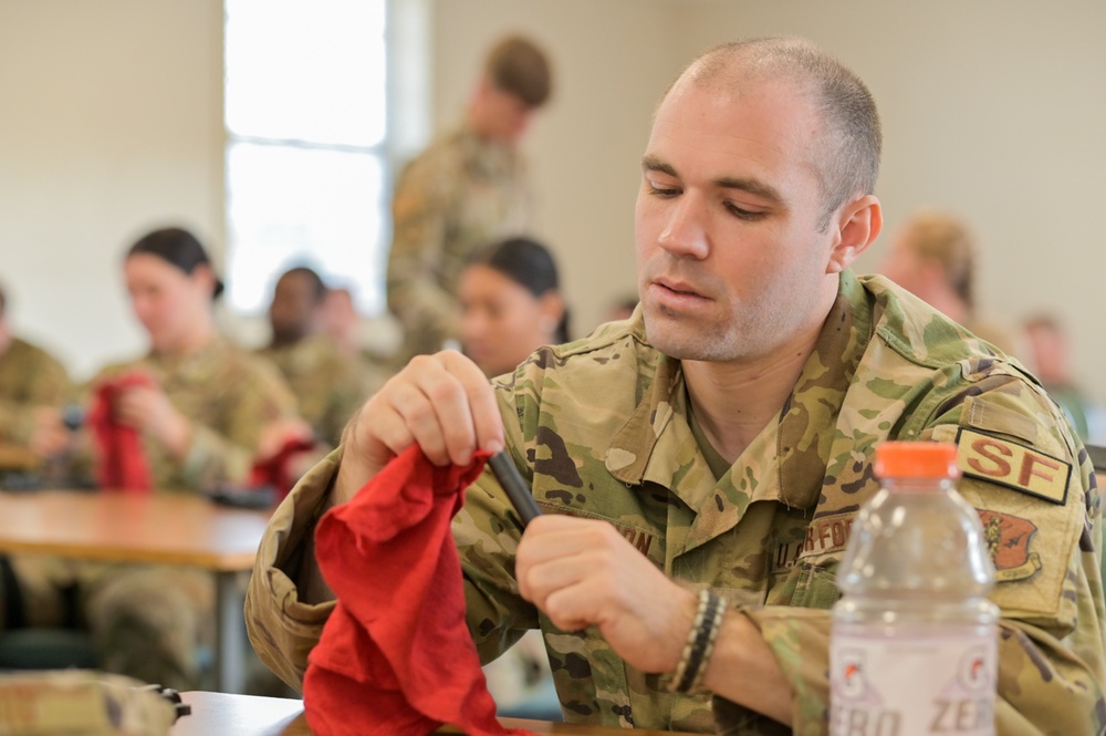 The 126th Security Forces Squadron and Force Support Squadron attend their annual training in San Luis Obispo, California.