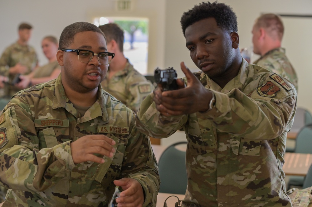 The 126th Security Forces Squadron and Force Support Squadron attend their annual training in San Luis Obispo, California.