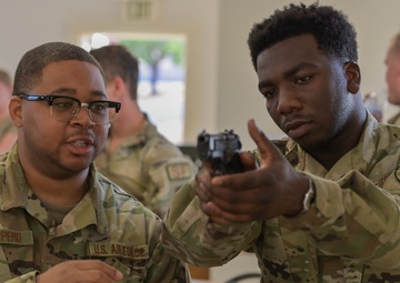 The 126th Security Forces Squadron and Force Support Squadron attend their annual training in San Luis Obispo, California.