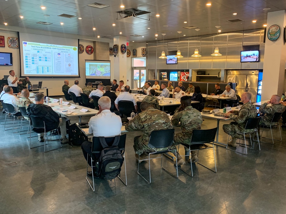 Senior leader forum at DUT NYC 21, hosted by Michigan National Guard's Task Force 46