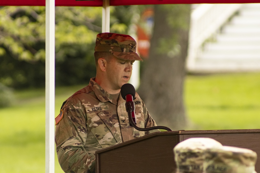 151 Theater Information Operations Group change of command