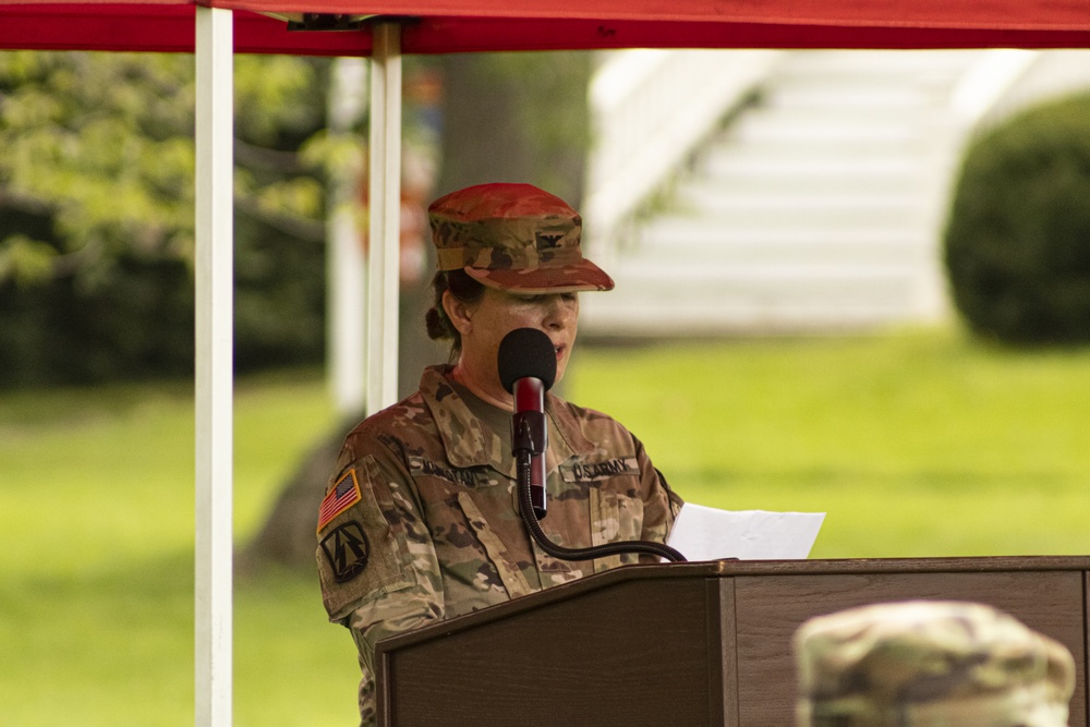 151 Theater Information Operations Group Change of Command