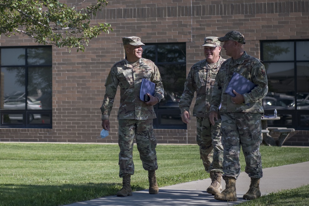 Site survey team visits 179th for possible Cyber Warfare Wing selection