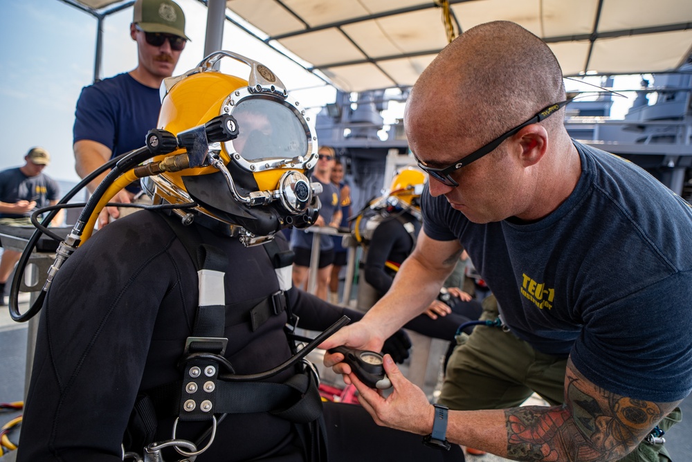 Mobile Diving Salvage Unit Two: Surface-Supplied Dive Training