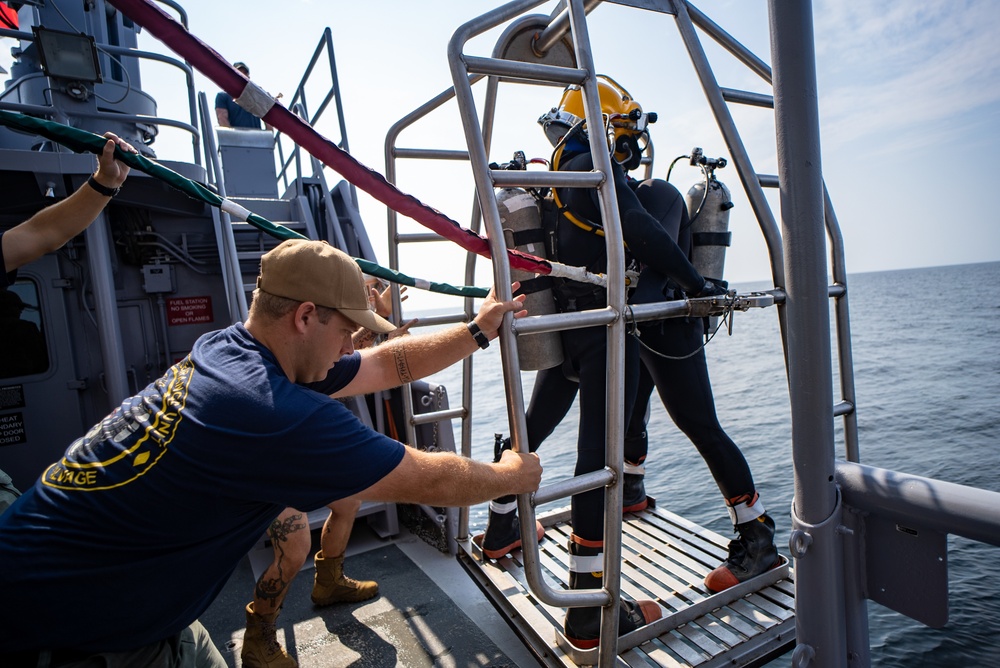 Mobile Diving Salvage Unit Two: Surface-Supplied Dive Training