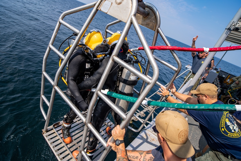 Mobile Diving Salvage Unit Two: Surface-Supplied Dive Training