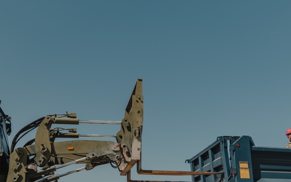 Members of the 210th REDHORSE squadron work through annual operational trainings in southern California