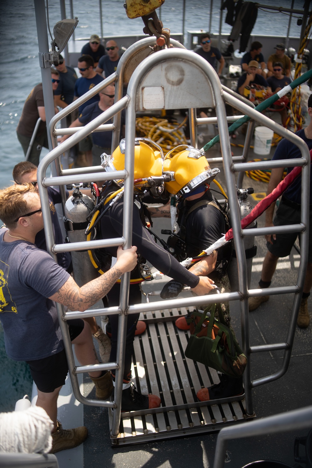 Mobile Diving Salvage Unit Two: Surface-Supplied Dive Training