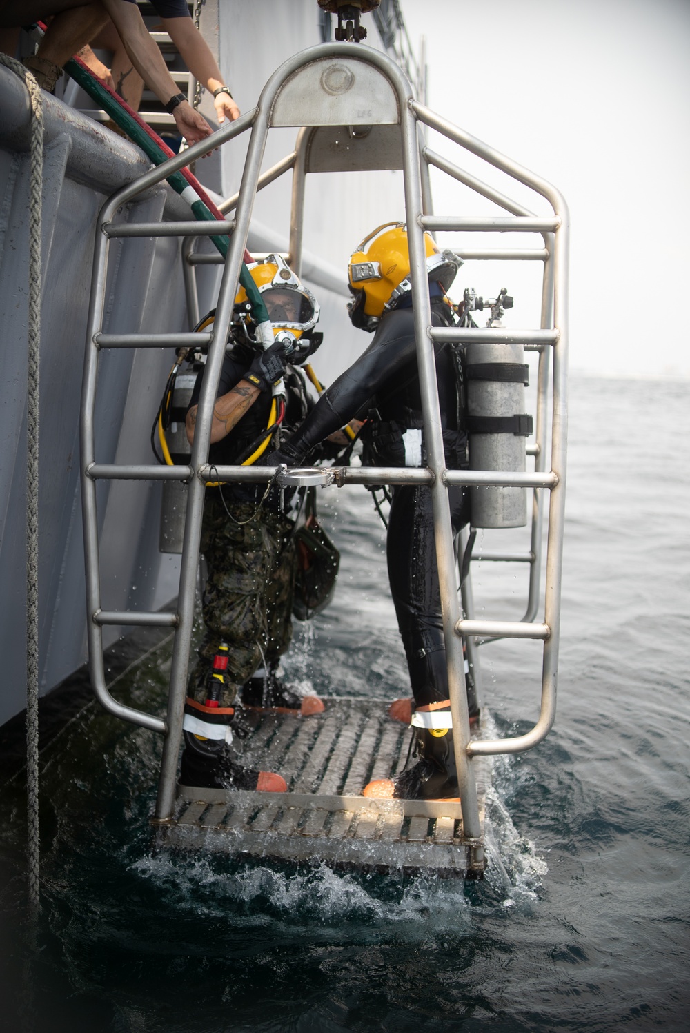 Mobile Diving Salvage Unit Two: Surface-Supplied Dive Training