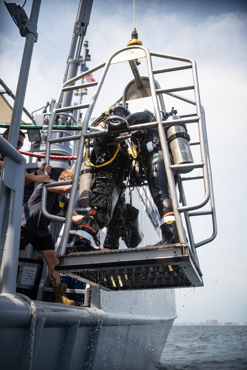 Mobile Diving Salvage Unit Two: Surface-Supplied Dive Training