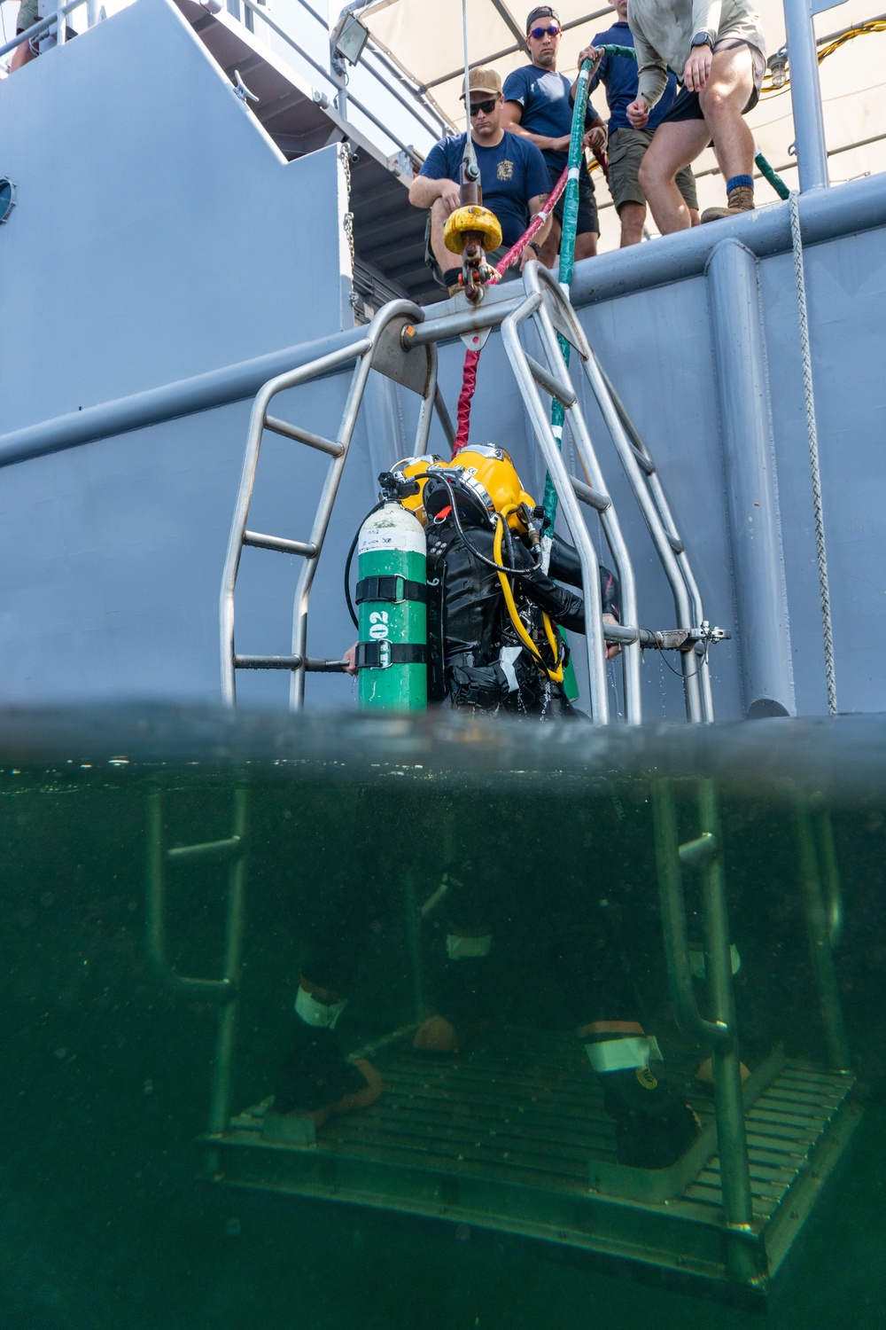 Mobile Diving Salvage Unit Two: Surface-Supplied Dive Training