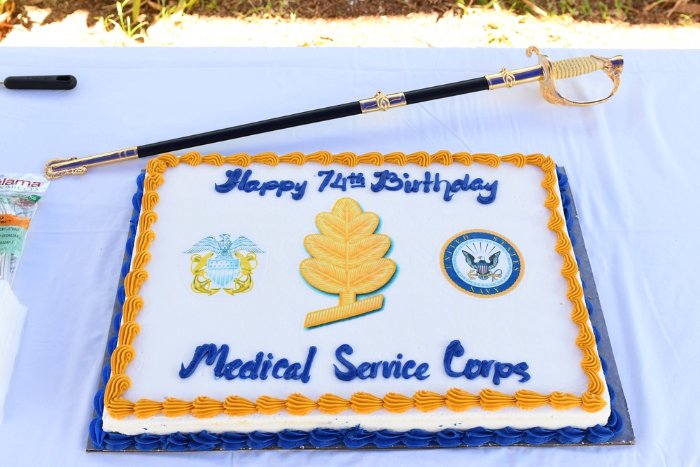 Navy Medical Service Corps Birthday Cake