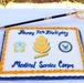 Navy Medical Service Corps Birthday Cake