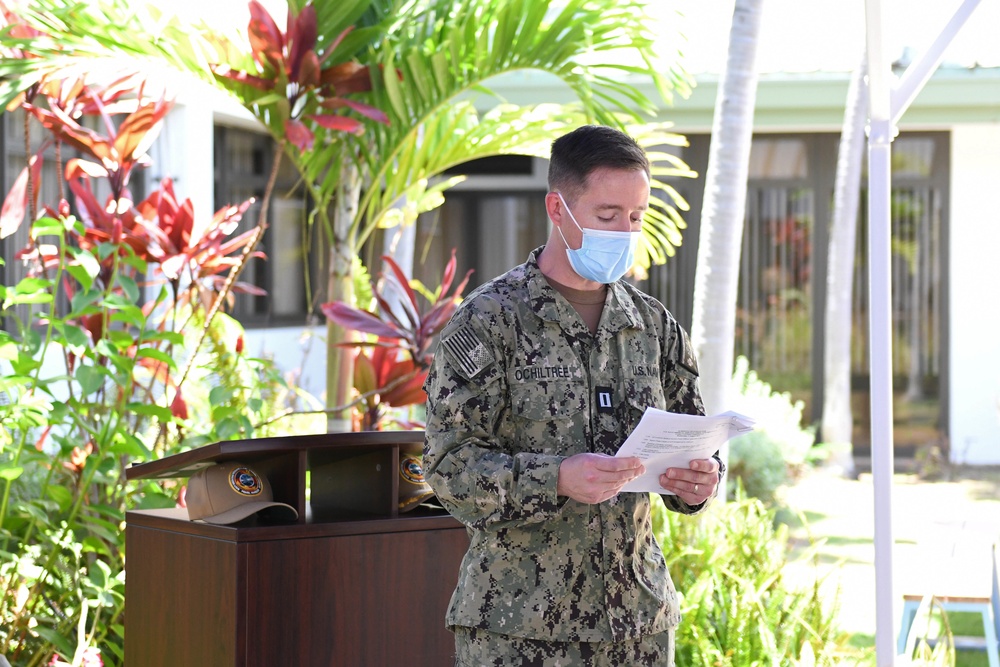 Navy Medical Service Corps Birthday Letter Reading