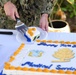 Cake served at Navy Medical Service Corps Birthday