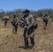 4th MarDiv Marines compete during rifle squad competition