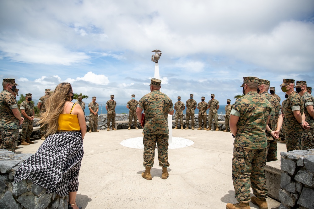 Gunnery Sgt. GonzalezDawkins receives Master Gunnery Sergeant Acevedo Award as Marine Corps Motor Transport Chief of the Year for Fiscal Year 2020