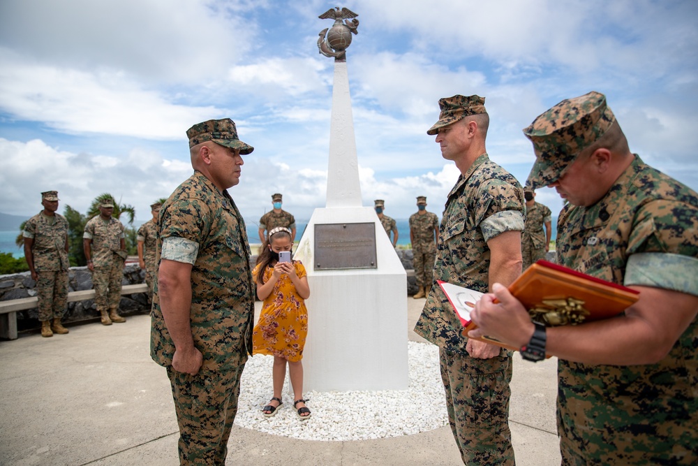 Gunnery Sgt. GonzalezDawkins receives Master Gunnery Sergeant Acevedo Award as Marine Corps Motor Transport Chief of the Year for Fiscal Year 2020