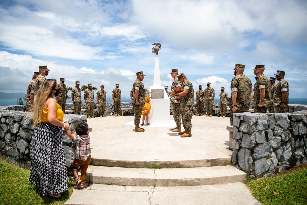 Gunnery Sgt. GonzalezDawkins receives Master Gunnery Sergeant Acevedo Award as Marine Corps Motor Transport Chief of the Year for Fiscal Year 2020