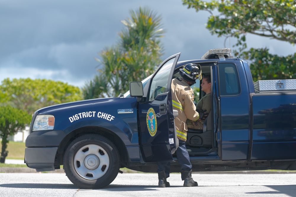 Fire and Emergency Services conducts vehicle extrication training