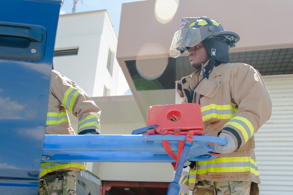 Fire and Emergency Services conducts vehicle extrication training