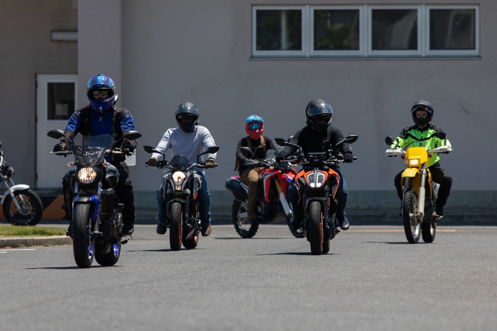 MCAS Iwakuni personnel conduct quarterly motorcycle mentorship ride