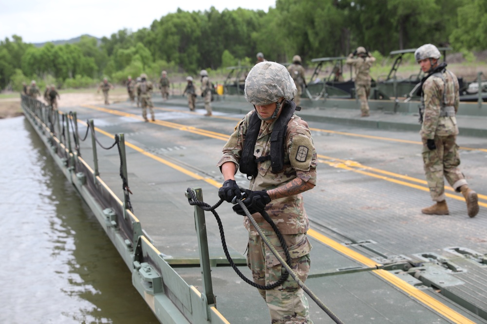 420th Engineer Brigade showcases readiness during Operation Hood Strike