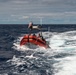 Coast Guard members conduct small boat training