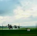 Helicopters at Sparta-Fort McCoy Airport for Patriot Warrior 2021