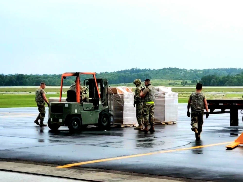 Airmen prepare for exercise Patriot Warrior 2021 at Fort McCoy