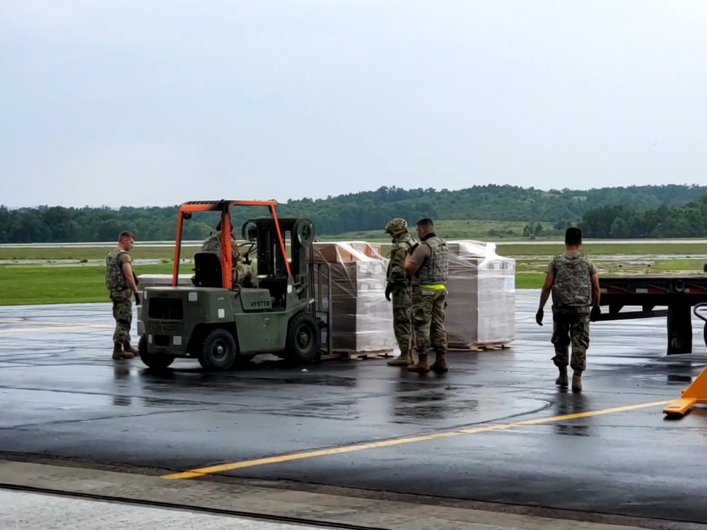 Airmen prepare for exercise Patriot Warrior 2021 at Fort McCoy
