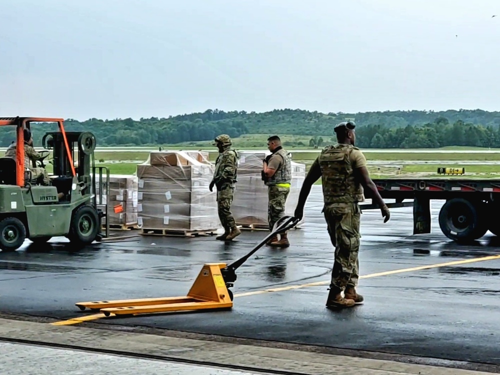 Airmen prepare for exercise Patriot Warrior 2021 at Fort McCoy