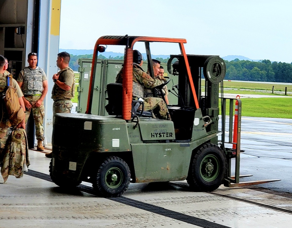 Airmen prepare for exercise Patriot Warrior 2021 at Fort McCoy